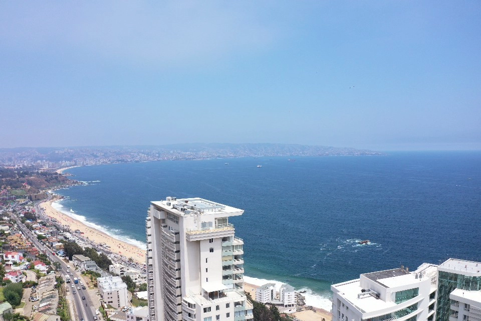Venta de departamento tipo Estudio en Reñaca, Viña del Mar de Makroplaza - Vista Piso 5 - Makroplaza