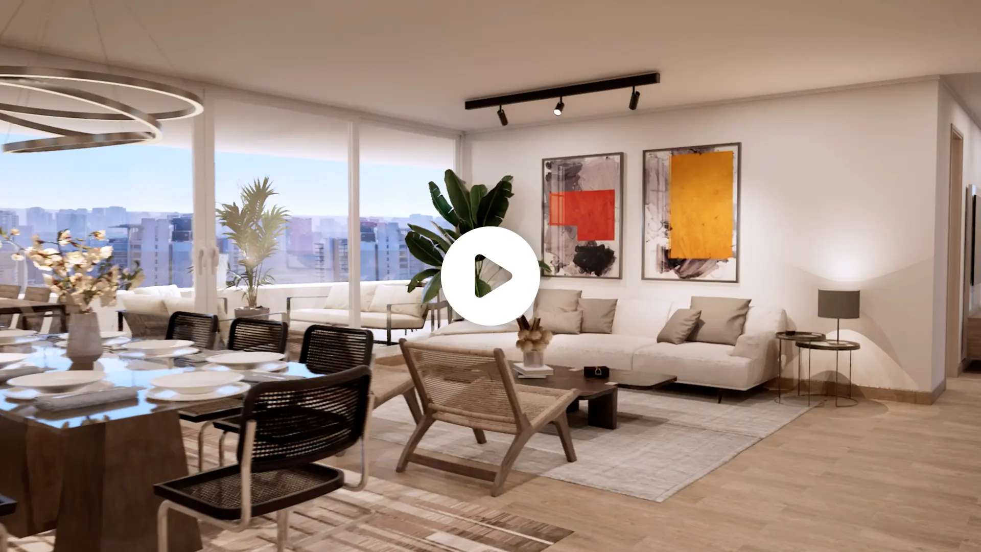 Departamento en venta en Reñaca, Viña del Mar con vista al mar, 3 dormitorios y 3 baños de Makroplaza - Video