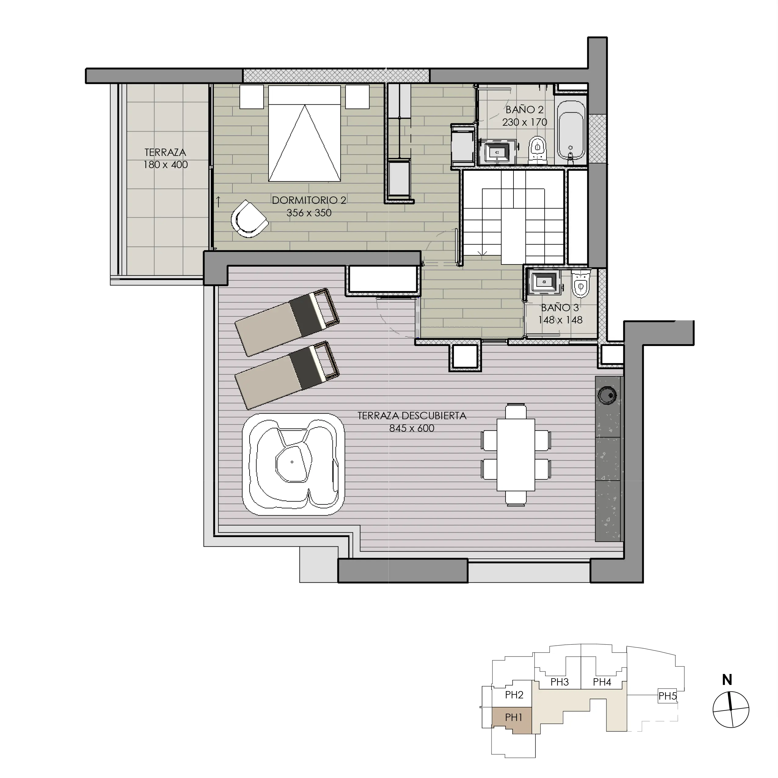Penthouse Tipo 1
